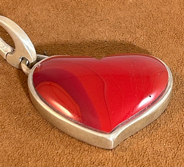 Heart Rosarita Pendant by Gloria Sawin
