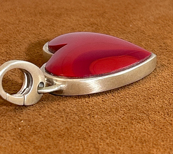 Heart Rosarita Pendant by Gloria Sawin