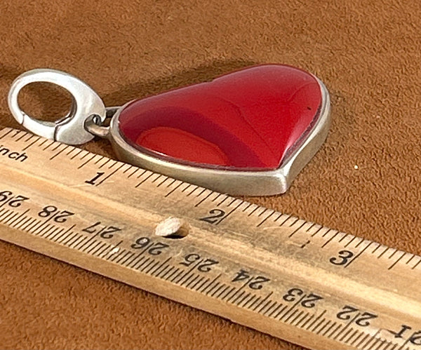 Heart Rosarita Pendant by Gloria Sawin
