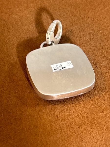 Square Rosarita Pendant by Gloria Sawin
