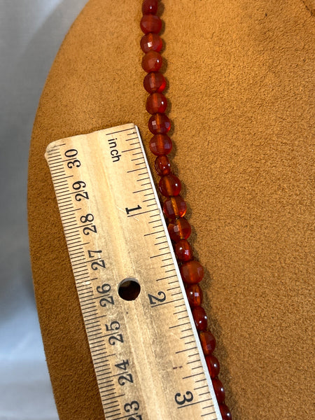 Citrine Bead Necklace by Gloria Sawin