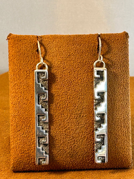 Rug Pillar Earrings by Marie Jackson