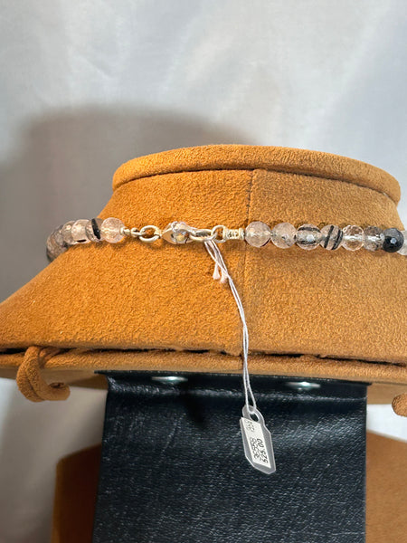 Herkimer Diamond Necklace by Gloria Sawin and John Hull