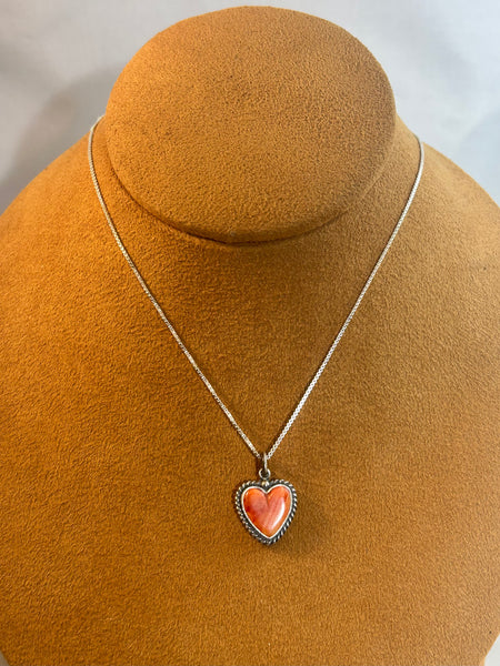 Spiny Oyster Heart Necklace by Kevin Randall Studios