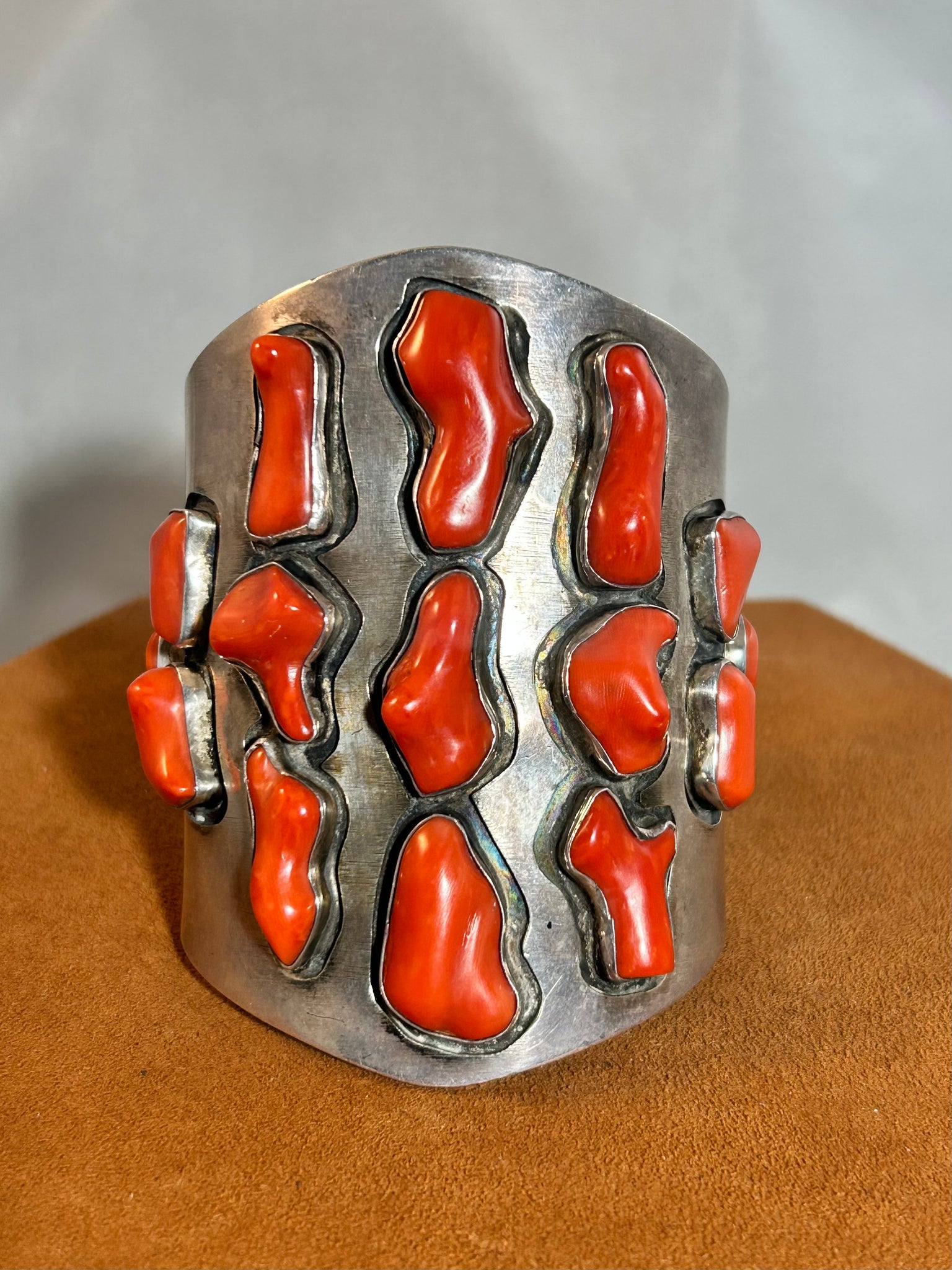 One of a Kind Vintage Coral Bracelet 1970s
