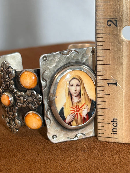 Immaculate Heart of Mary Cuff by Richard Schmidt