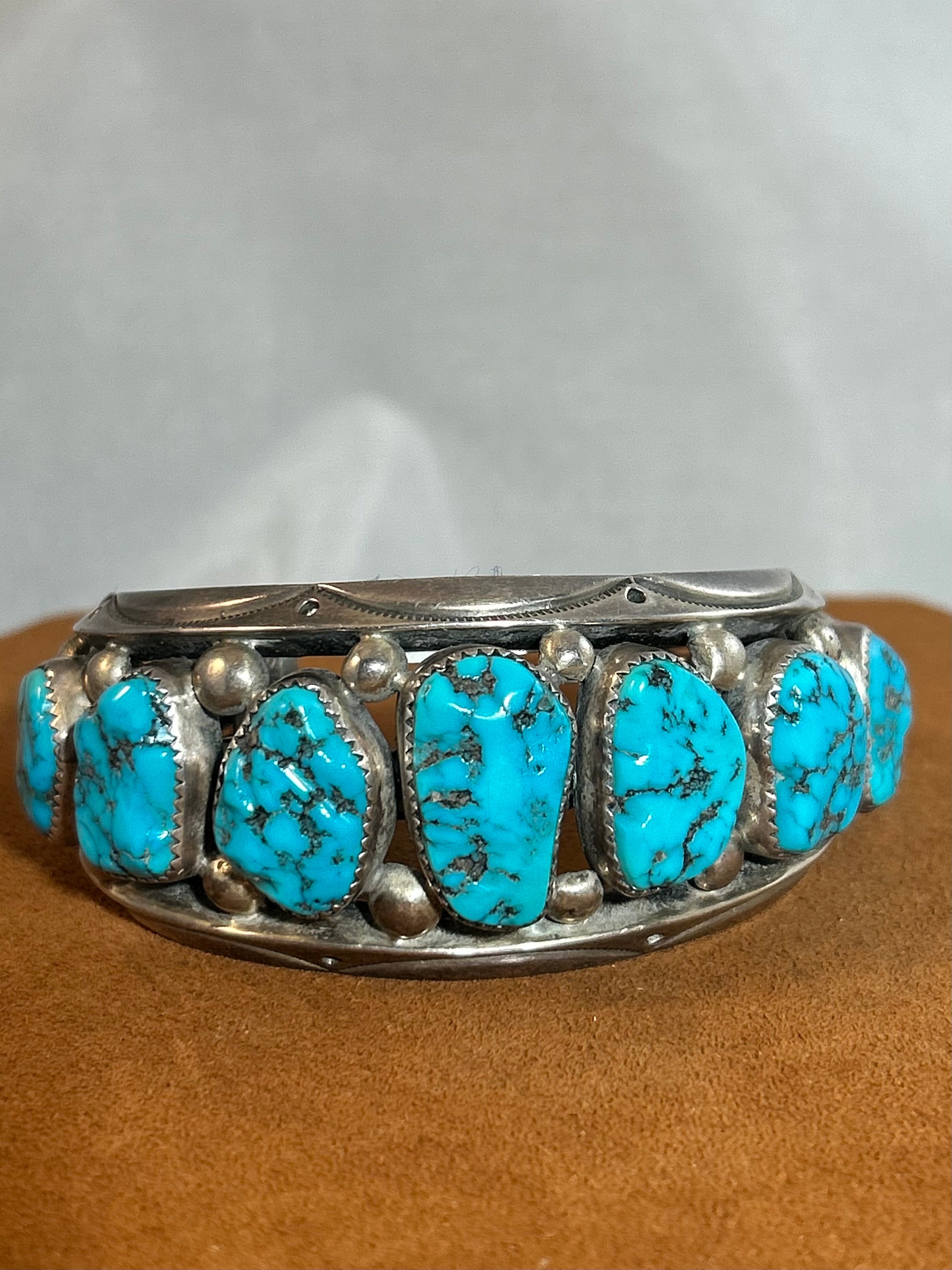 Dave Reeves Coil Master!! Vintage Native American Navajo Coral Sterling Silver Bracelet Dave Reeves Coil Master!! Vintage Native American Navajo Coral Sterling Silver Bracelet