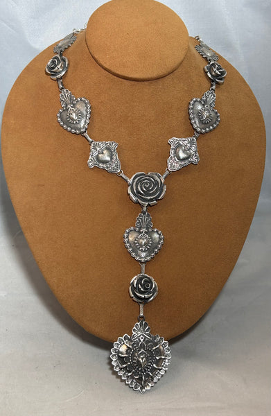 Heart Garden Necklace by Gregory Segura