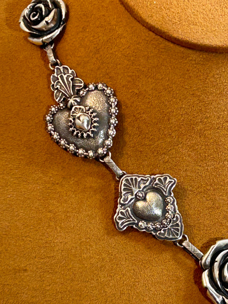 Heart Garden Necklace by Gregory Segura
