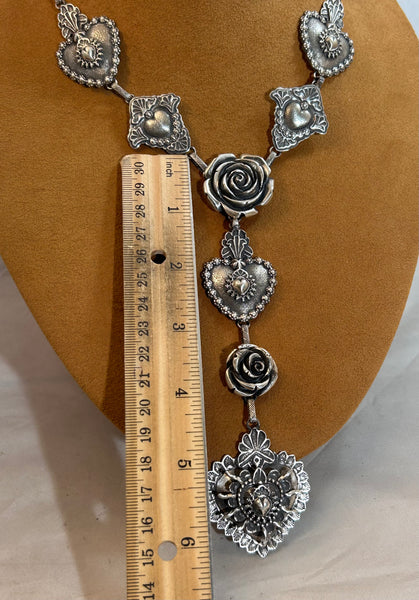 Heart Garden Necklace by Gregory Segura