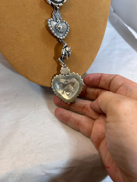 Heart Garden Necklace by Gregory Segura