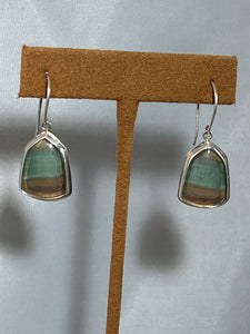 Two Tone Tourmaline Earrings by Burch Driver