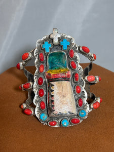 Kachina Cuff by Oscar Betz