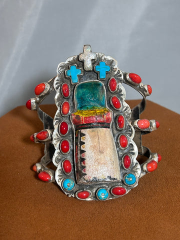 Kachina Cuff by Oscar Betz