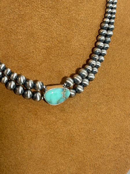 Mini-Cleopatra with Green Turquoise by Kevin Randall Studios