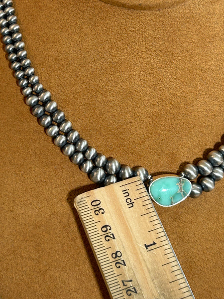 Mini-Cleopatra with Green Turquoise by Kevin Randall Studios