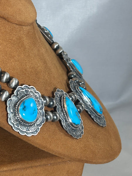 Five Stone Two Strand Necklace by Sunshine Reeves and Kevin Randall Studios