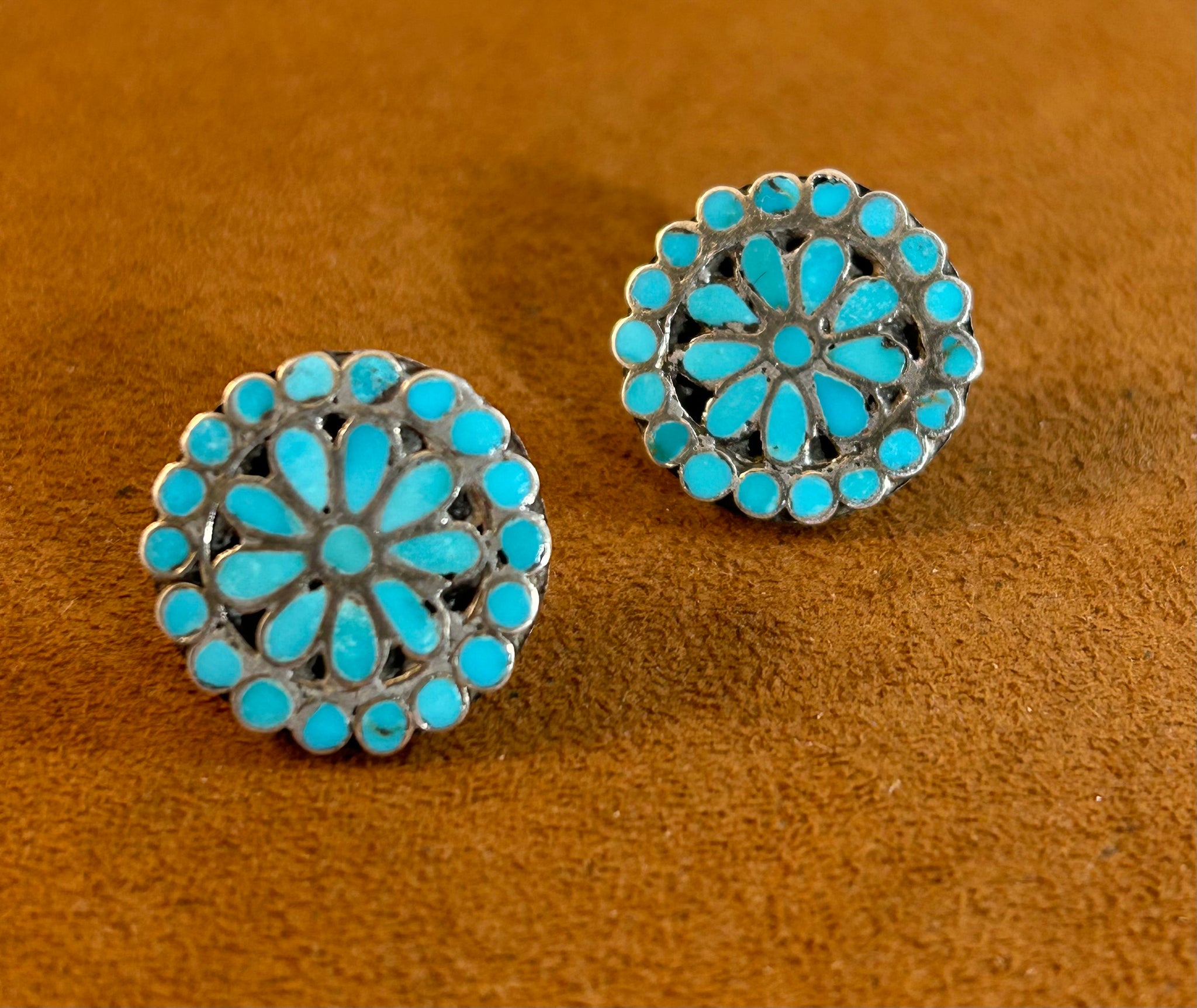 Circle Earrings by Frank Distha (Circa 1960s) (Copy)