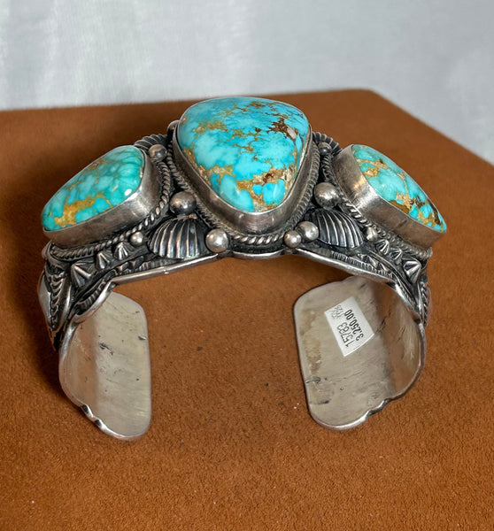 Three Stone Royston Cuff by Darryl Becenti