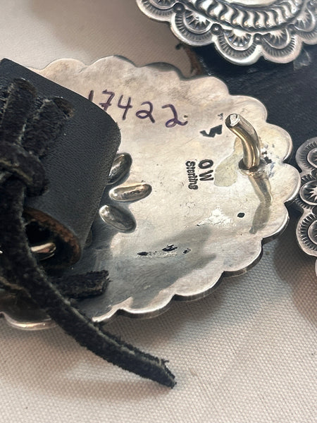 Orville White Concho Belt (Circa 2000)