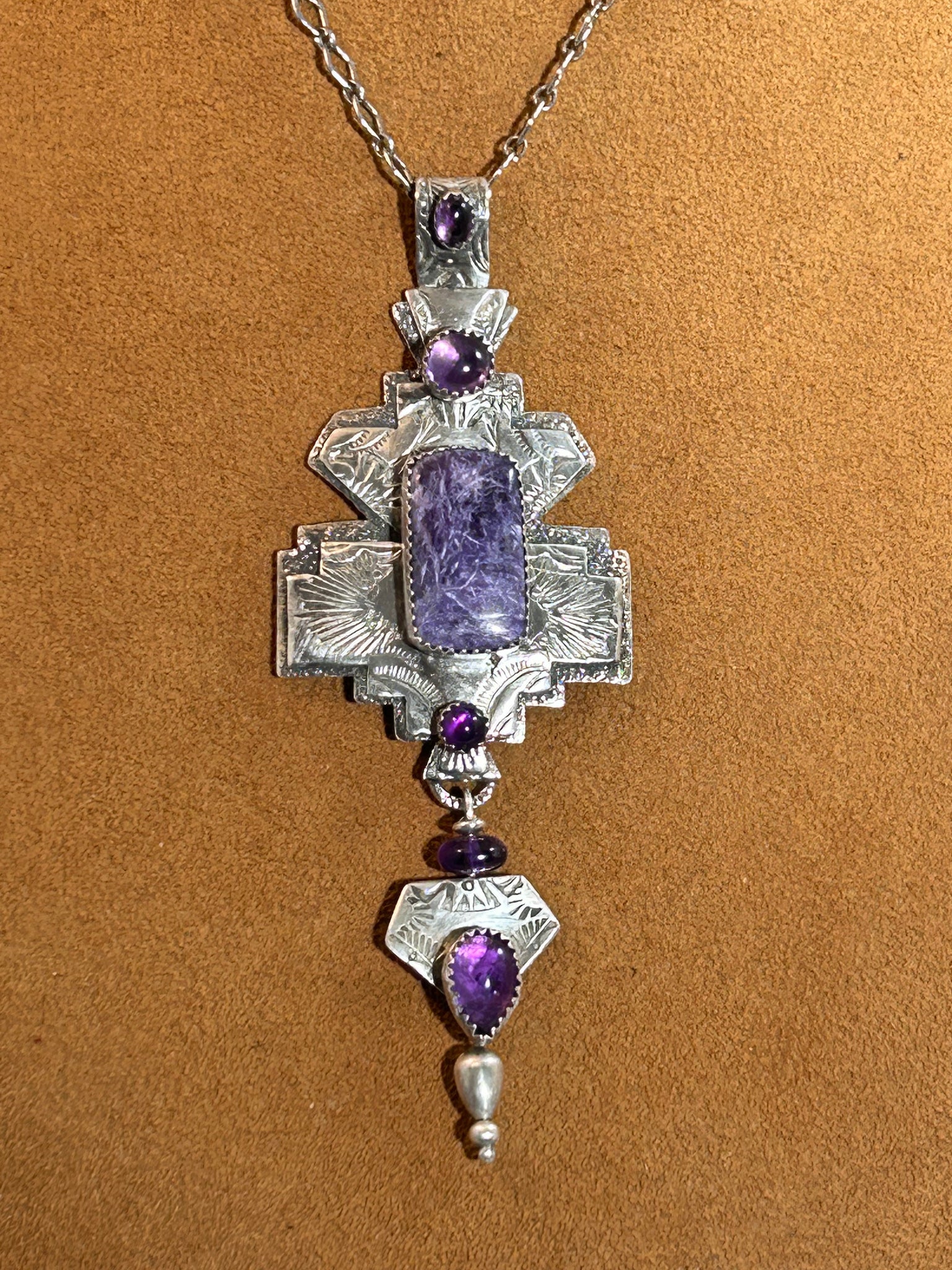 Dreaming of Purple Necklace by Teresa Archibeque