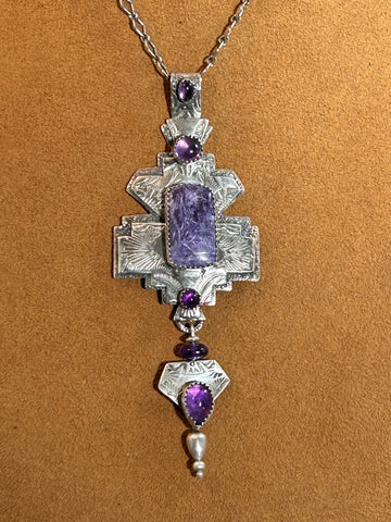 Dreaming of Purple Necklace by Teresa Archibeque