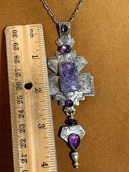 Dreaming of Purple Necklace by Teresa Archibeque