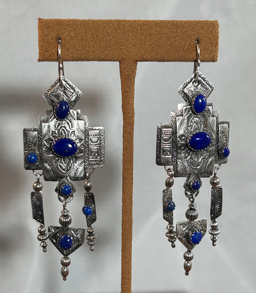 Lapis on Silver by Teresa Archibeque