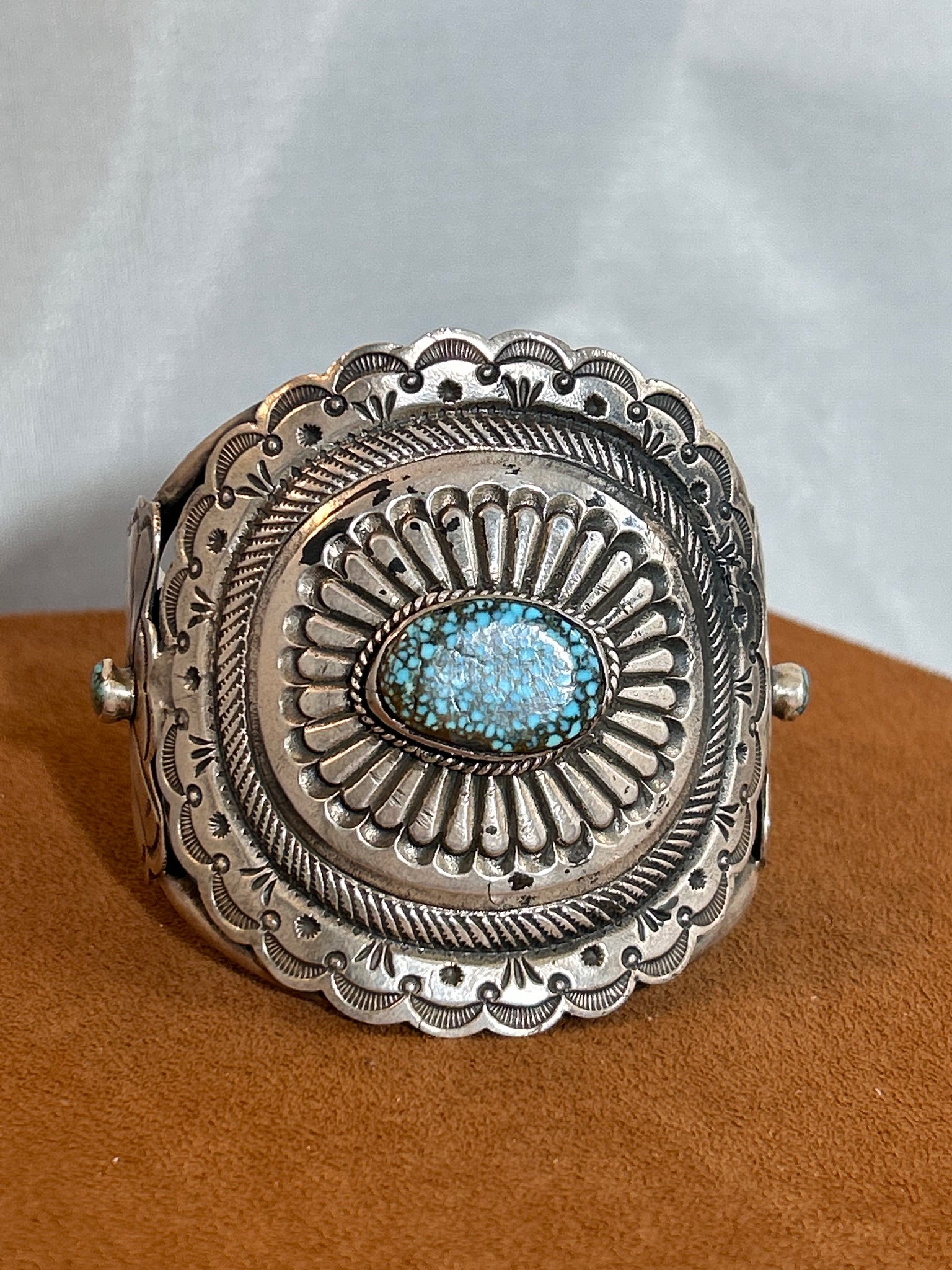 Concho Cuff by Oscar Betz