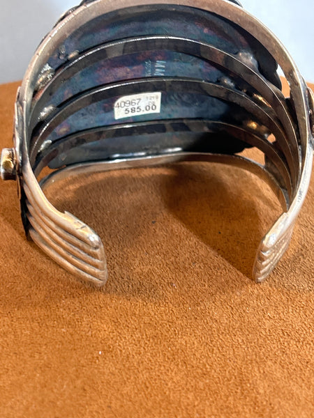 Concho Cuff by Oscar Betz