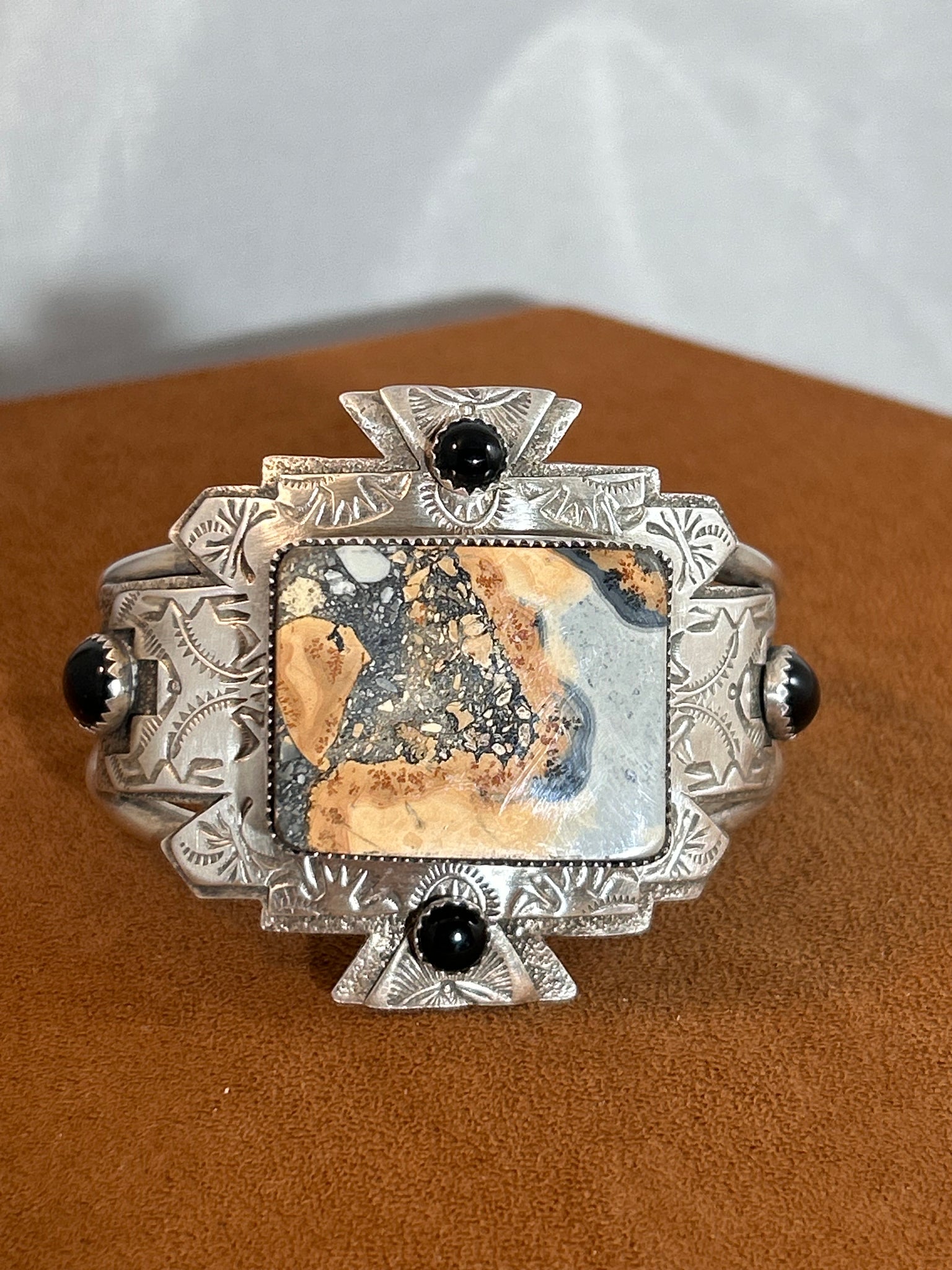 Jasper Cuff by Teresa Archibeque