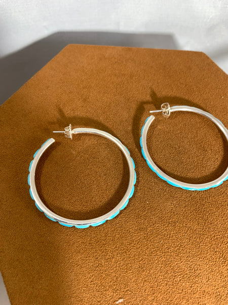 Large Hoop Earrings by Federico Jimenez