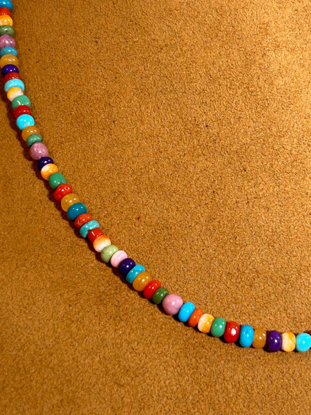 19 1/2 Multi-Color Necklace by Don Lucas