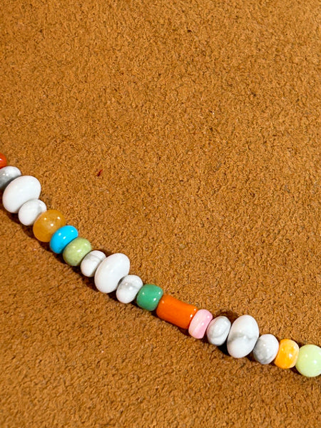 18 1/2 Splashes of Color Necklace by Don Lucas