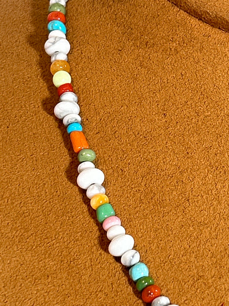 18 1/2 Splashes of Color Necklace by Don Lucas