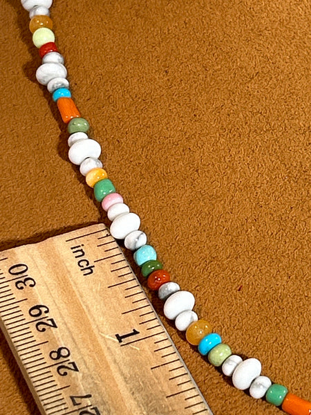 18 1/2 Splashes of Color Necklace by Don Lucas