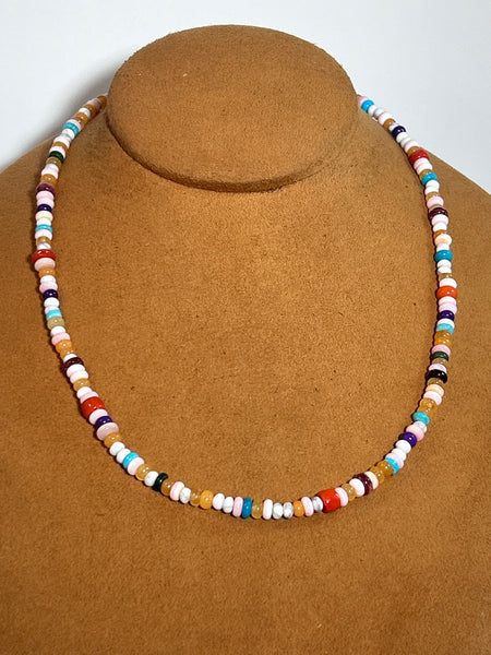 20" Splashes of Color Necklace by Don Lucas