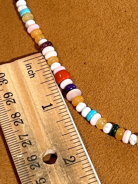 20" Splashes of Color Necklace by Don Lucas