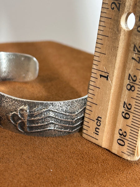 There’s no such thing as Bad weather cuff by Cheyenne Jackson