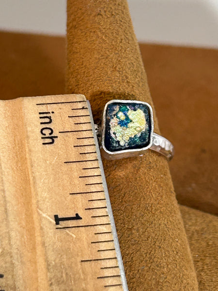 Fairy Pond Ancient Roman Glass Ring by Petra Nalini Palmer