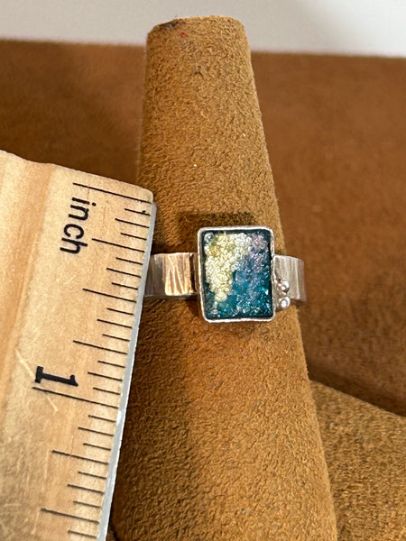 Half Fairy-Half Elf Ancient Roman Glass Ring by Petra Nalini Palmer