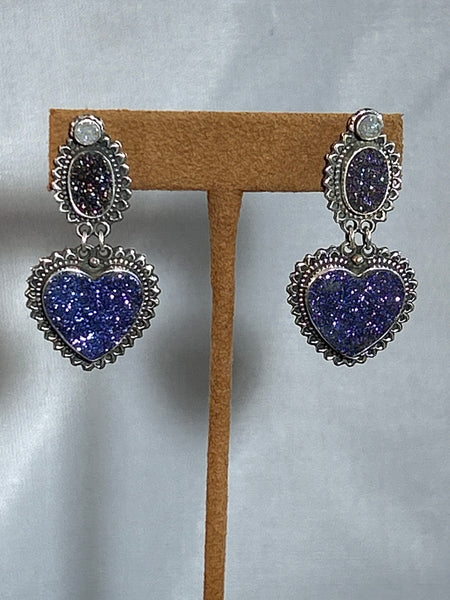 Heart Dream Earrings by Aldrich Arts