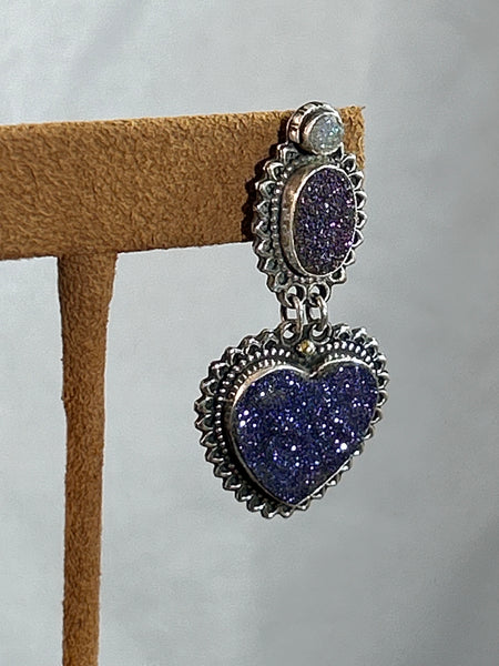 Heart Dream Earrings by Aldrich Arts