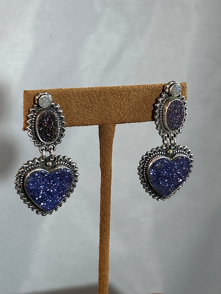 Heart Dream Earrings by Aldrich Arts
