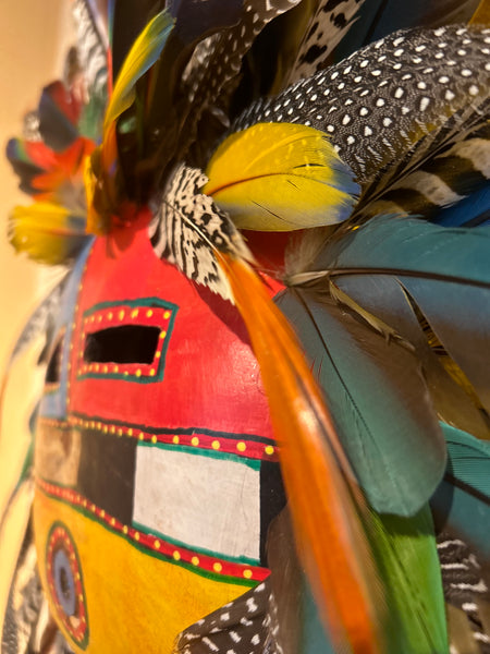 Dancing Shaman Mask by Douglas Fountain