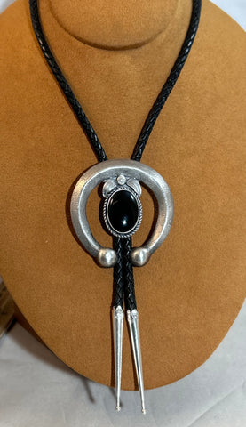 Onyx and Naja Bolo Tie by Ben and Ruby Haley