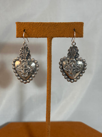 Top Flaming Heart with Cross by Gregory Segura
