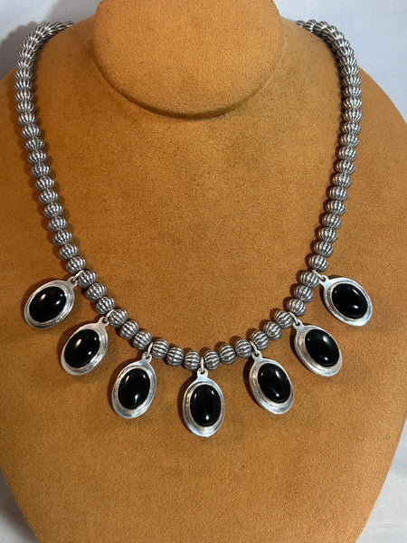 Reversible Multi-Stone Drop Necklace by Don Lucas