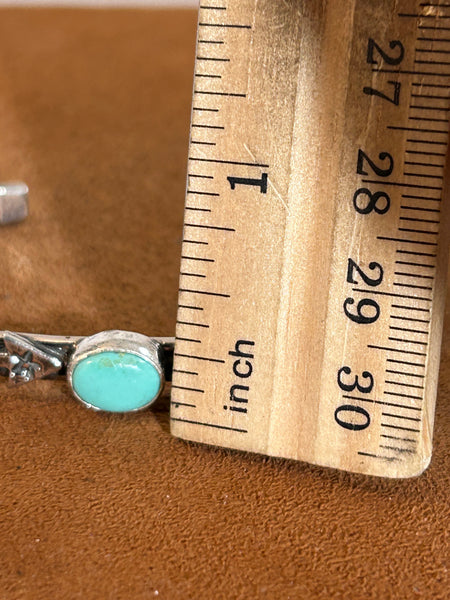 Kingman Turquoise Arrow Cuff by First American Traders