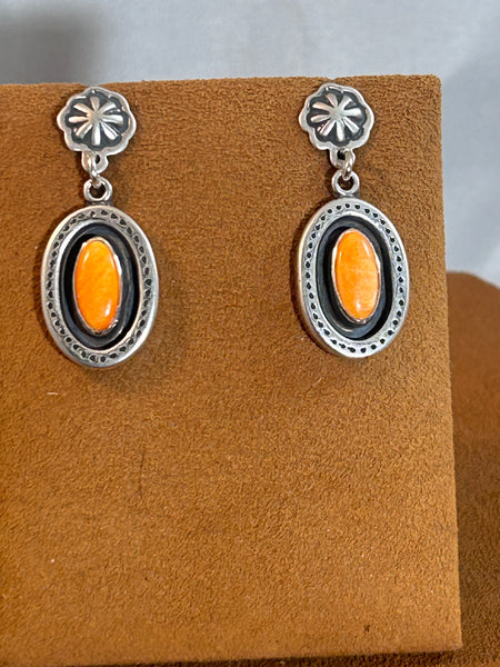 Denim Lapis Earrings by Don Lucas